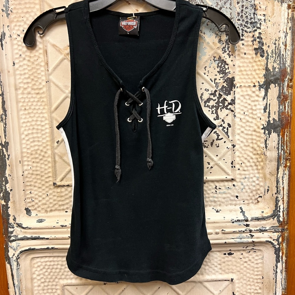 Ladies Vintage Harley top.
